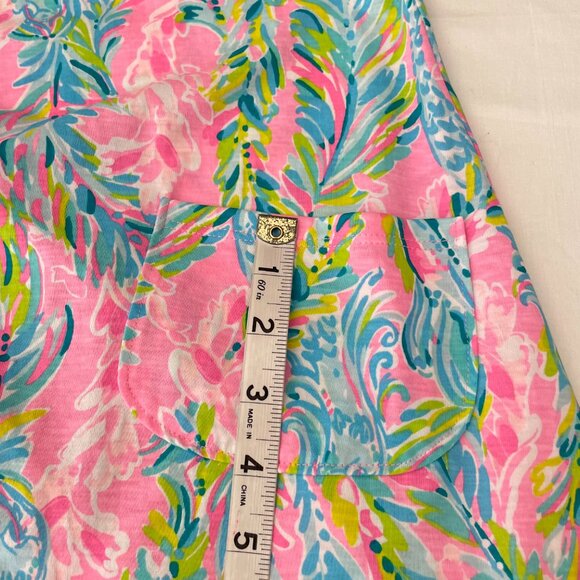 *Lilly Pulitzer Kristen Ruffle Flounce Shift Dress in Unicorn of the Sea Size S - Picture 11 of 16